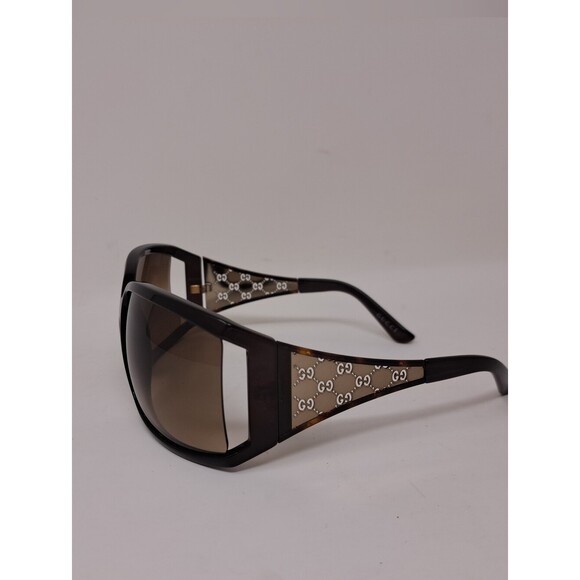Gucci Women\'s Sunglasses Wrap Oversized GG Monogram Vintage Y2K GG 2999/S 65mm main image 2